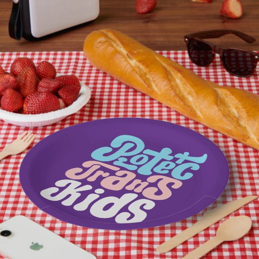 Schutz der Trans Kids Paper Teller (Picknick)