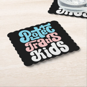 Schutz der Trans Kids-Untersetzer Untersetzer