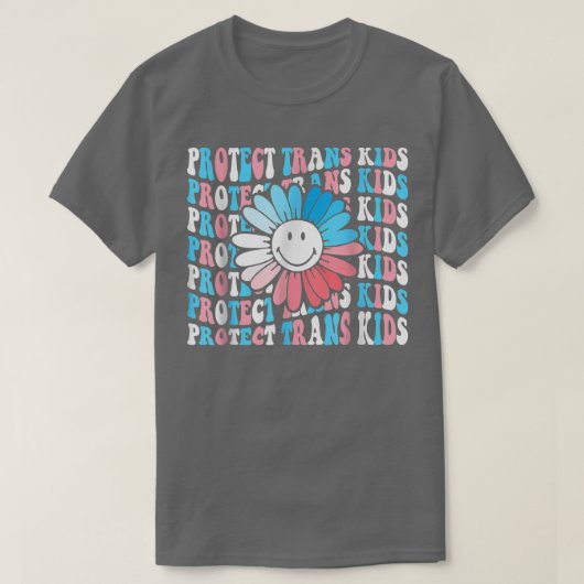 Schutz der Trans-Kinder LGBT-Unterstützung, Transg T-Shirt (Design vorne)