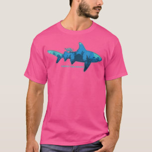 Schutz der Umwelt beim Weißhai, Klimaschutz T-Shirt