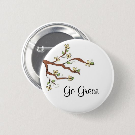 Schutz der Umwelt Button (Vorne & Hinten)