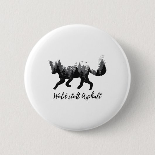 Schutz der Umwelt und Klimaschutz Button (Vorderseite)