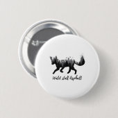 Schutz der Umwelt und Klimaschutz Button (Vorne & Hinten)