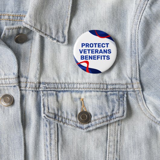 Schutz der Vorteile politischer Veteranen Button (Beispiel)