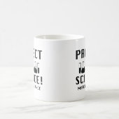 Schutz der Wissenschaft Kaffeetasse (Mittel)