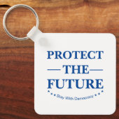 Schutz der Zukunft Schlüsselanhänger (Vorderseite)