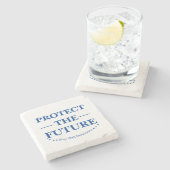 Schutz der Zukunft Steinuntersetzer (Seitenansicht)