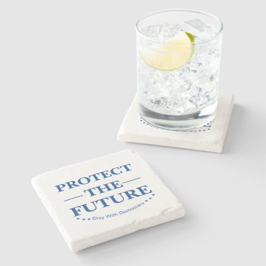 Schutz der Zukunft Steinuntersetzer (Seitenansicht)