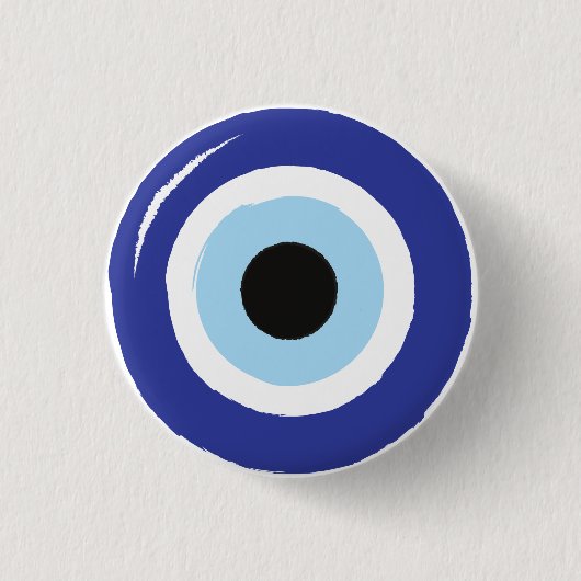 Schutz des Blauen Auges Button (Vorderseite)