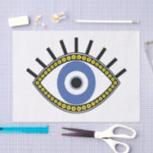 Schutz des Blauen Auges durch viel Glück  Seidenpapier (Handwerk)