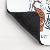 Schutz des botanischen Shirts Wildlife Botanic Cha Mousepad (Ecke)