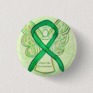 Schutz des Buttons des Umweltzeichens "Ribbon Ange