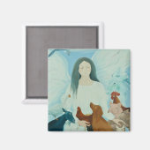 Schutz des Engels 2012 Magnet (Vorderseite/Rückseite)