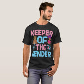 Schutz des Geschlechts Party Gender Reveal Anno T-Shirt (Vorne ganz)