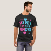 Schutz des Geschlechts Party Gender Reveal Anno T-Shirt (Vorne ganz)