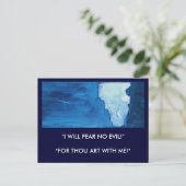 SCHUTZ DES GOTTES (ISAIAH 41) POSTKARTE (Stehend Vorderseite)