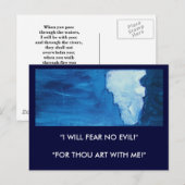 SCHUTZ DES GOTTES (ISAIAH 41) POSTKARTE (Vorne/Hinten)