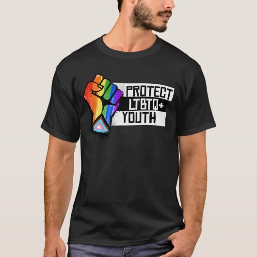 Schutz des LGBTQ+-T - Shirt (Vorderseite)