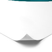 SCHUTZ DES PLANETEN GERETTET ERDE Öko Grüne Kunst Poster (Ecke)