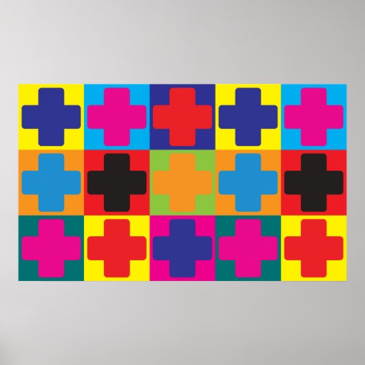 Schutz des Pops Art Poster (Vorne)