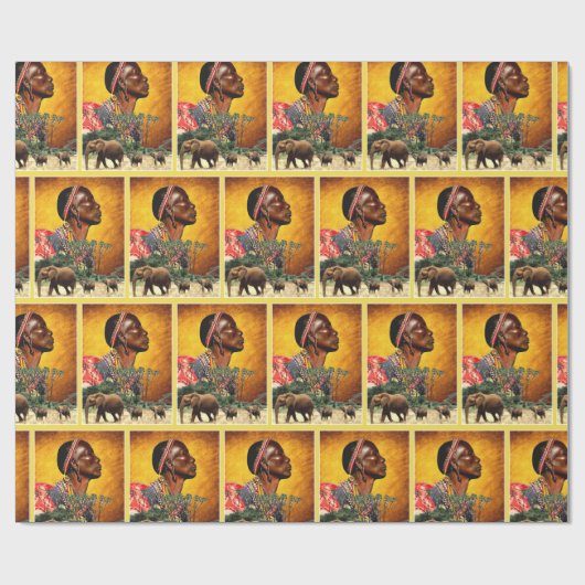 Schutz des Tierreichs, Geschenkpapier (Flach)