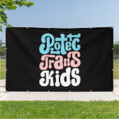 Schutz des Trans Kids-Banners Banner (Außenbereich)