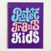 Schutz des Trans Kids Planers Planer (Vorderseite)