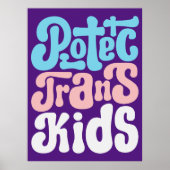 Schutz des Trans Kids Poster (Vorne)