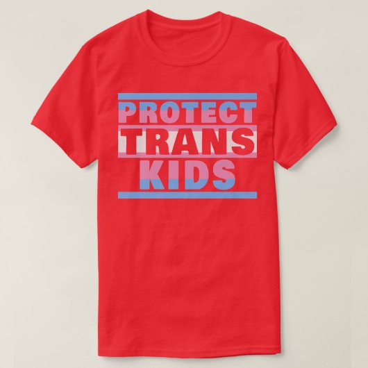 Schutz des Trans Kids Shirt Transgender Flag Schüt (Design vorne)