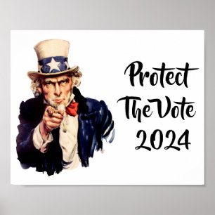 Schutz des Vote 2024 Poster