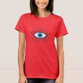 Schutz from evil eye sign T-Shirt (Vorderseite)