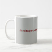 Schutz-Haustier-Projekt - großer Dave Kaffeetasse (Links)