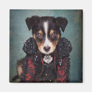 Schutz-Haustier-Projekt - Loki (rot) Magnet