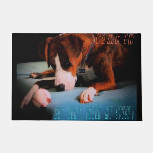 Schutz-Hund Fußmatte (Vorderseite)