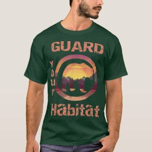 Schutz Ihres Habitat-Klimas für Umweltschutz T-Shirt