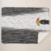 „Schutz in Farbe“ Sherpadecke (Vorderseite (Horizontal))