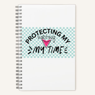 Schutz meines Schreibzeitnotebooks Notizblock