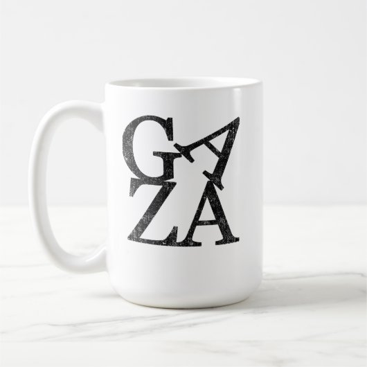 Schutz palästinensischer Kinder in Gaza Kaffeetasse (Links)