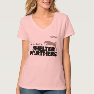 SCHUTZ Partners Logo-Kleiderindividuellen Namen T-Shirt