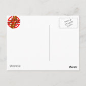 Schutz Siegel Postkarte (Rückseite)