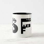 Schutz-Tasse Zweifarbige Tasse (Mittel)