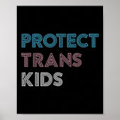 Schutz Trans Kids Liebe ist Liebe Gays Transgend Poster (Vorne)