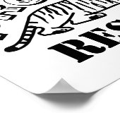 Schutz und Achtung Poster (Ecke)