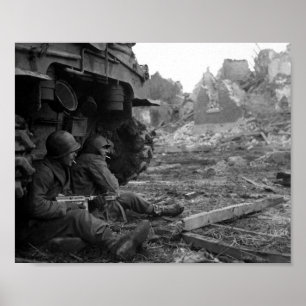 Schutz und Ansammlung Irgendwo in Frankreich Poster