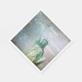 Schutz unserer Freiheit Serviette (Ecke)