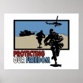 Schutz unseres Freedom Poster (Vorne)