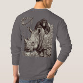 Schutz unseres Planeten T-Shirt (Rückseite)