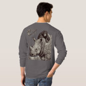 Schutz unseres Planeten T-Shirt (Schwarz voll)