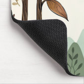 Schutz unseres Planeten - Von Hand Gezeichnet Natu Mousepad (Ecke)