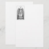 Schutz von Kindern Briefpapier (Vorne/Hinten)